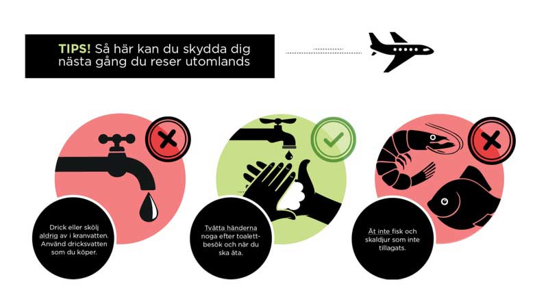 Så kan du skydda dig mot resistenta bakterier på resan