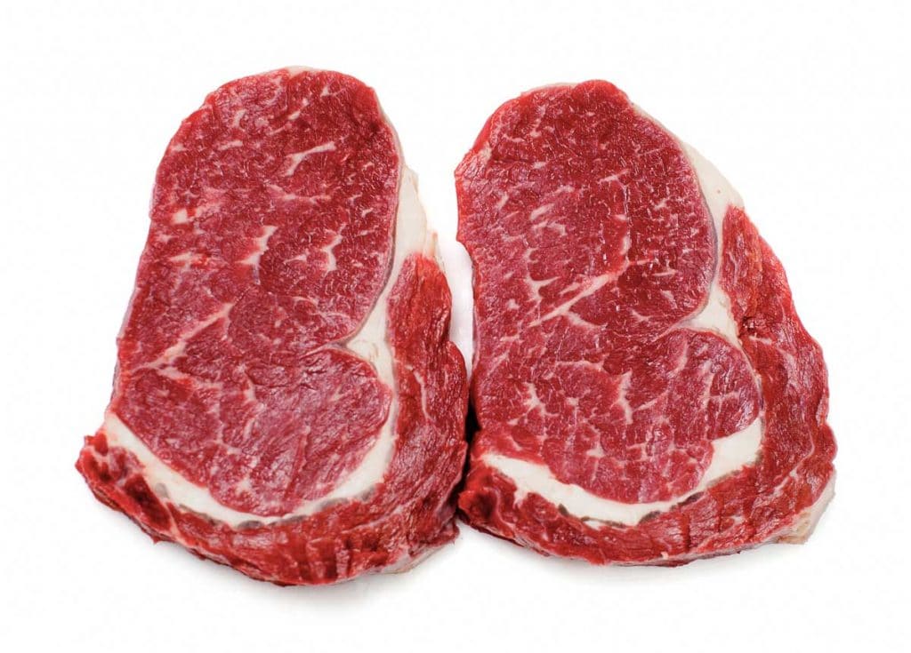 Entrecôte i skivor av Nöt