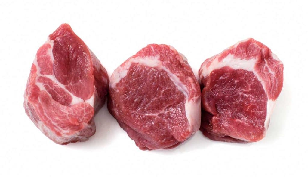 Entrecôte skivad av Lamm
