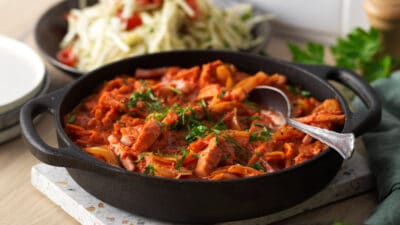 Korv stroganoff