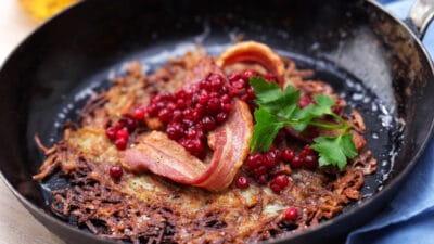 Rårakor med stekt sidfläsk