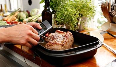 Temperatur och kött