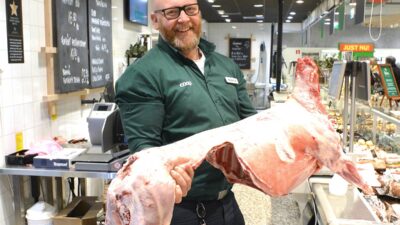 Stora Coop flygstaden i Eslöv